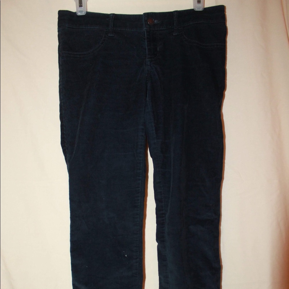 Hollister corduroy navy pants